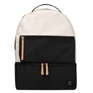 Petunia Pickle Bottom Axis Backpack in Birch/Black